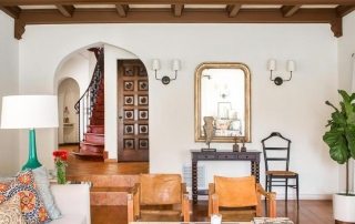 Drywall arches. Interior design photos