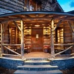 Porch of a wooden house. Photo gallery from professionals