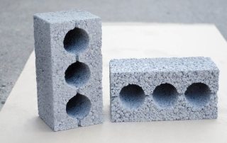 The dimensions of the cinder block and its technical characteristics