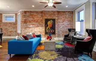 Decorative brick for interior decoration and its properties