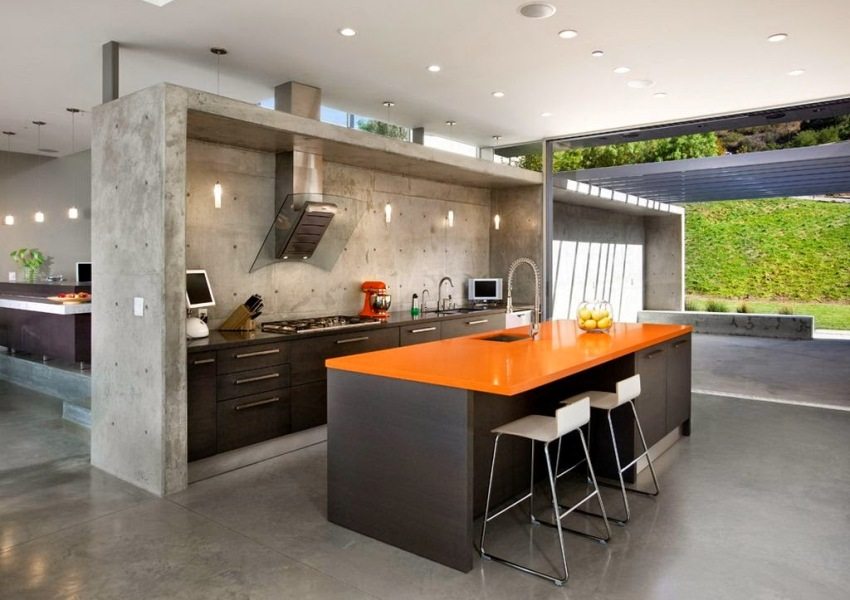 The self-leveling floor has high moisture-repellent properties, so it can be equipped in kitchens and bathrooms The self-leveling floor has high moisture-repellent properties, so it can be equipped in kitchens and bathrooms