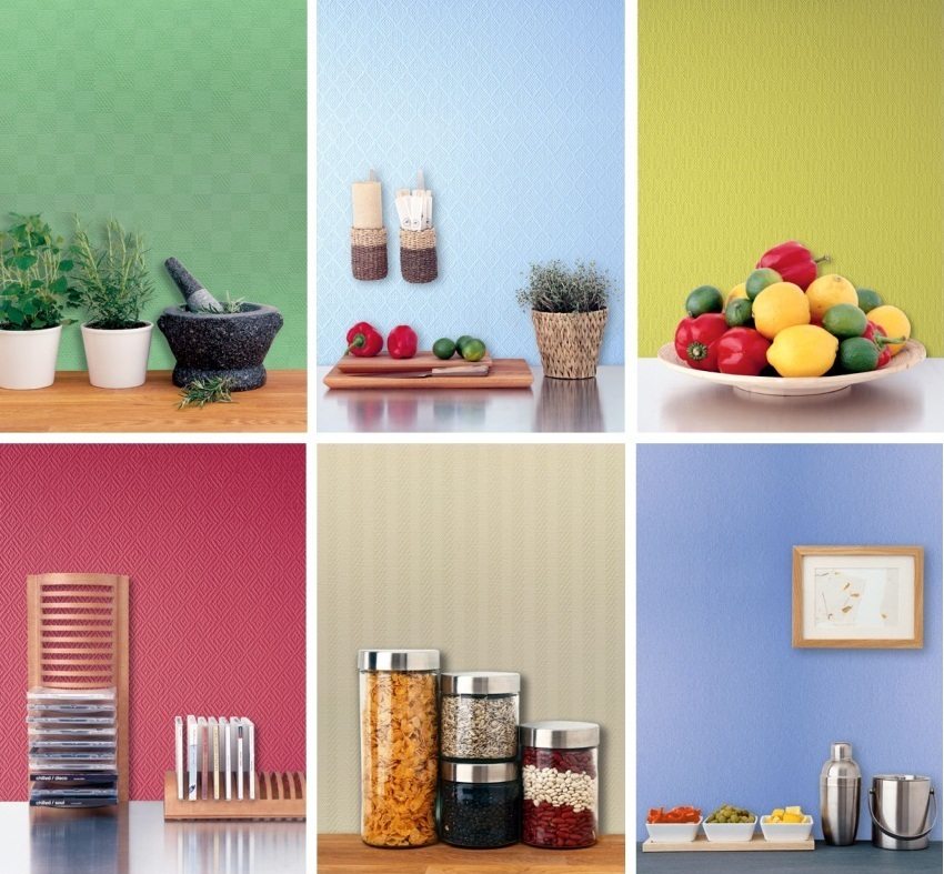 Different textures of fiberglass wallpaper Different textures of fiberglass wallpaper