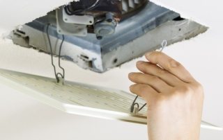 Silent bathroom fan with a check valve: device, choice, installation features