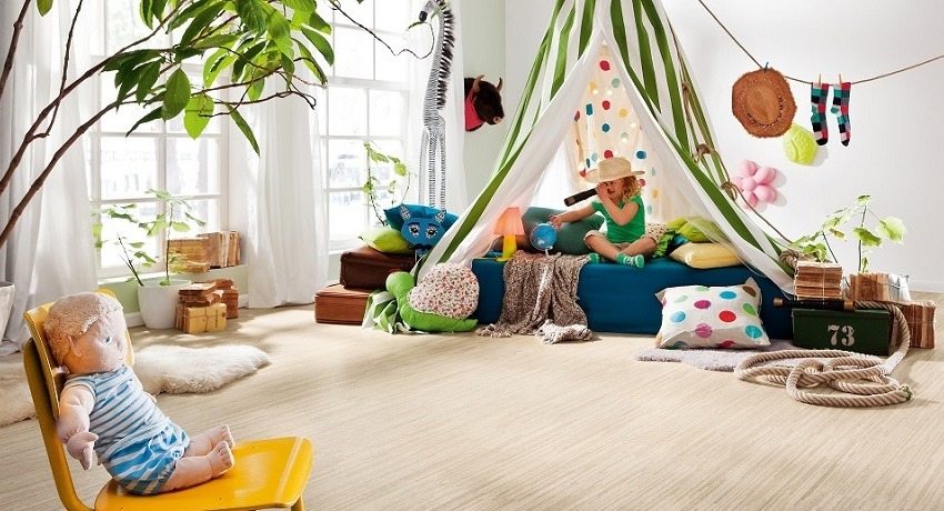Floor coverings made from natural materials are best suited for a children's room. Floor coverings made from natural materials are best suited for a children's room.