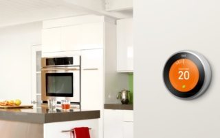 Thermostats with air temperature sensor