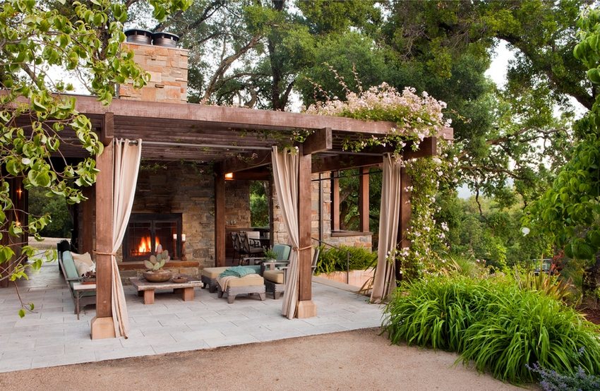 Wood and brick go well with each other Wood and brick go well with each other