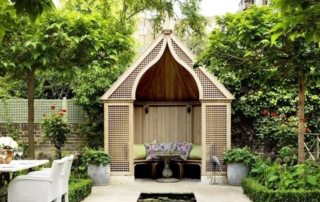 Do-it-yourself gazebos from scrap materials: photos of original solutions