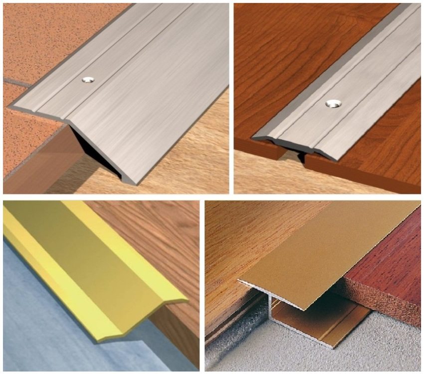 Types of decorative docking profiles Types of decorative docking profiles