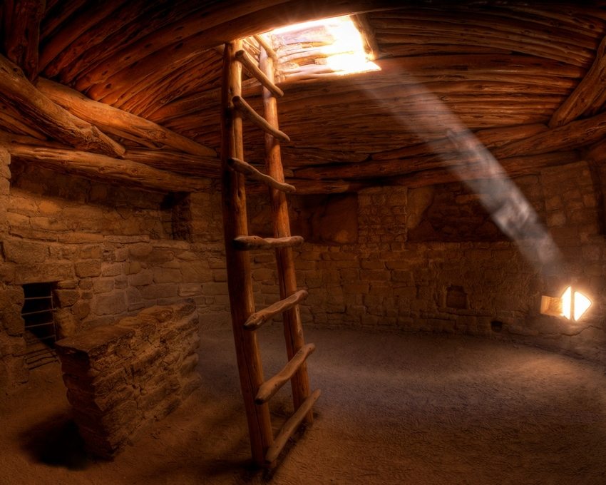 Cellar with loose sand floor Cellar with loose sand floor