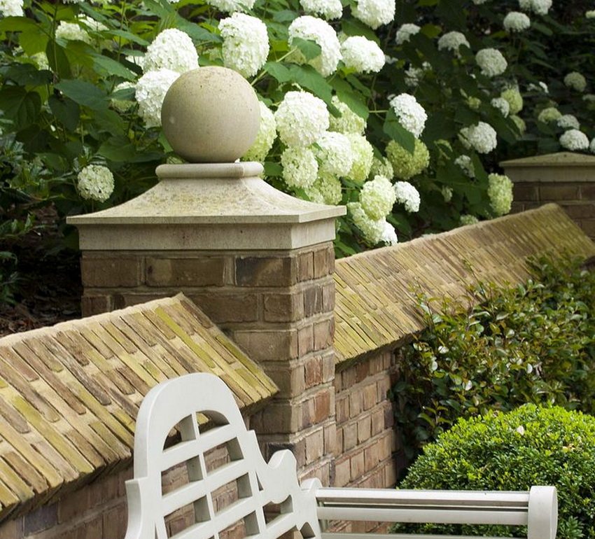 Decoration of the tops with a decorative ball Decoration of the tops with a decorative ball