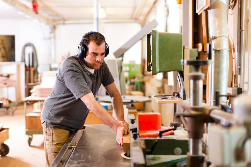 The most important requirement for workshop machines is operational safety