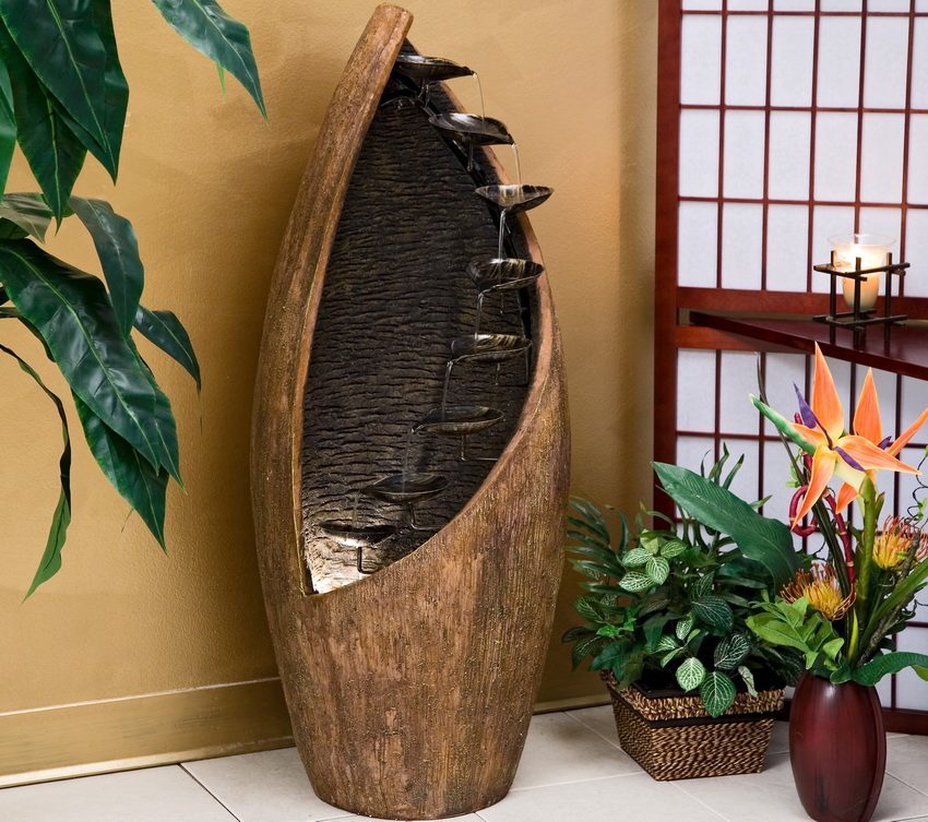A decorative waterfall or living plants is one of the best ways to naturally humidify indoor air. A decorative waterfall or living plants is one of the best ways to naturally humidify indoor air.