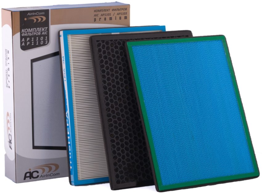 Air humidifier filter set - catalytic, combined (deodorizing) and TRUE HEPA filter Air humidifier filter set - catalytic, combined (deodorizing) and TRUE HEPA filter