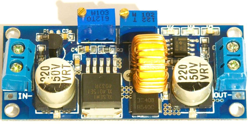 On-chip low voltage driver On-chip low voltage driver