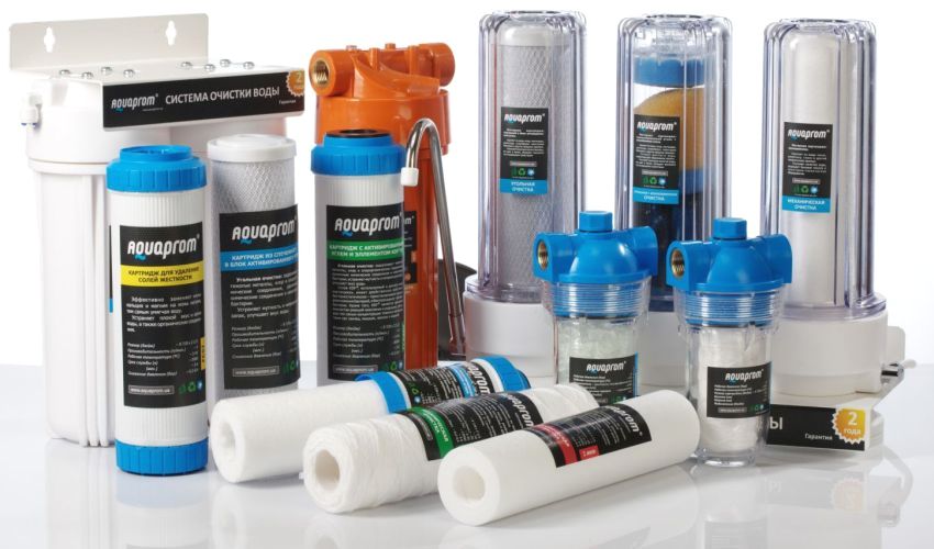 Aquaprom range of water filters Aquaprom range of water filters