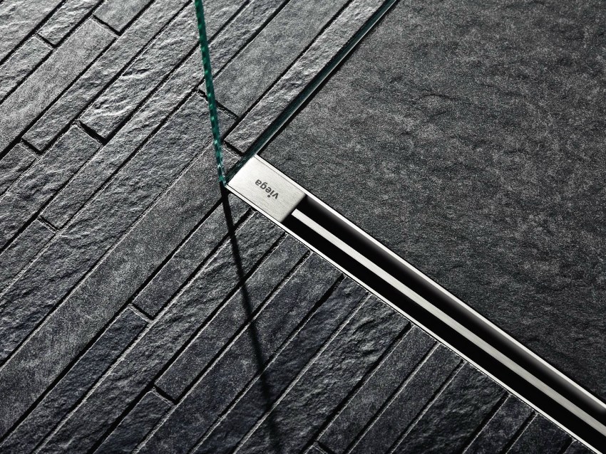 Chrome floor drain Viega Chrome floor drain Viega