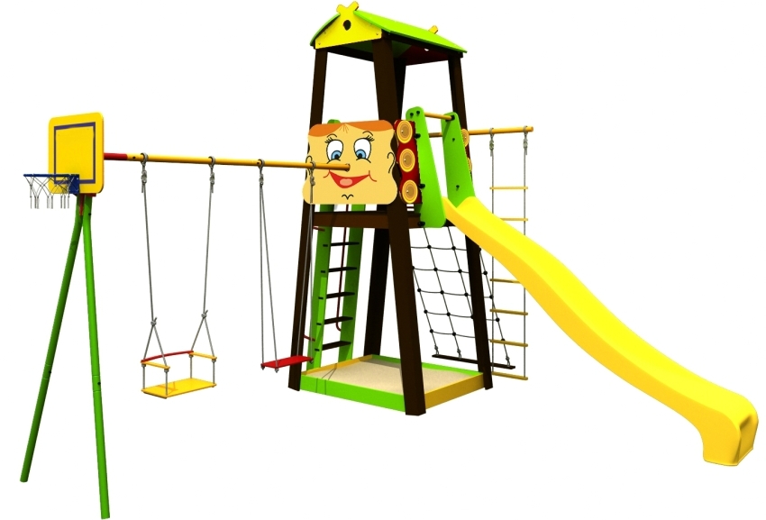 Sports complexes designed for the development of the youngest children are usually equipped with a place for a sandbox Sports complexes designed for the development of the youngest children are usually equipped with a place for a sandbox