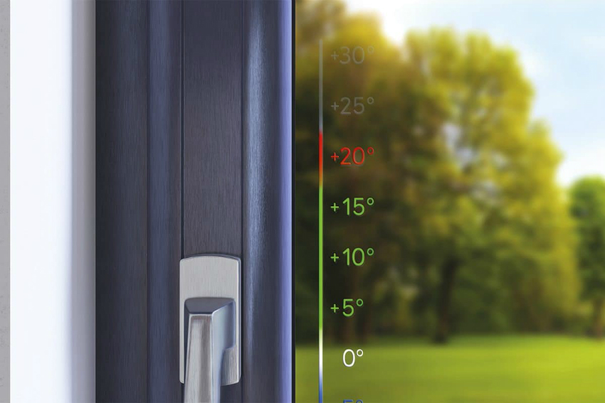 In a smart window glass unit, the glass is heated by electricity supplied to the window structure In a smart window glass unit, the glass is heated by electricity supplied to the window structure