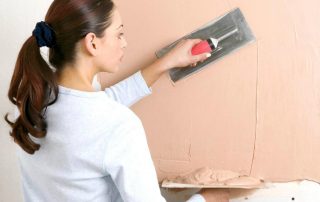 Textured paint for walls and features of its application