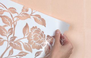 Wall stencils for painting: a creative way to decorate the interior