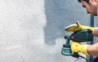 Wear-resistant outdoor concrete paint and its applications