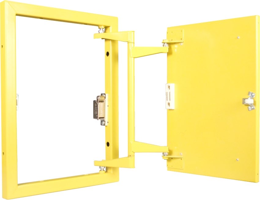 Steel hatch is able to withstand higher weight loads than aluminum Steel hatch is able to withstand higher weight loads than aluminum