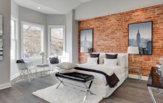 Wallpaper for brick and masonry: an interesting approach to design