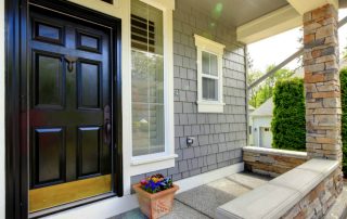 Entrance door with thermal break and its technical characteristics