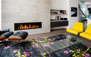 Fireplace in the living room interior: photos of traditional and modern models