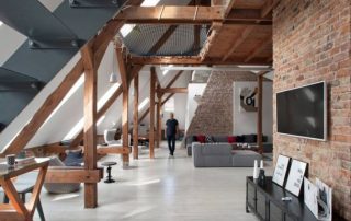 Attic floor design: how to combine style and practicality