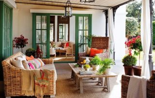 One-story house project with a terrace: modern ideas and design solutions