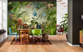 Stereoscopic wallpaper in the interior: creating a three-dimensional reality