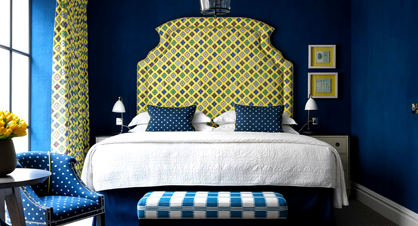 The type of care for the headboard depends on the material of the upholstery