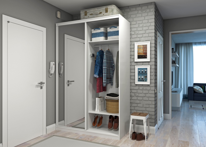 Combined models are considered the most convenient for the hallway, which are a combination of closed and open cabinets. Combined models are considered the most convenient for the hallway, which are a combination of closed and open cabinets.