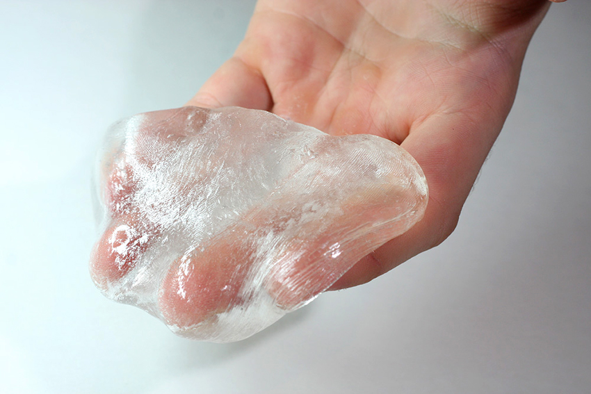 Liquid glass consists of an aqueous solution of sodium or potassium silicate Liquid glass consists of an aqueous solution of sodium or potassium silicate