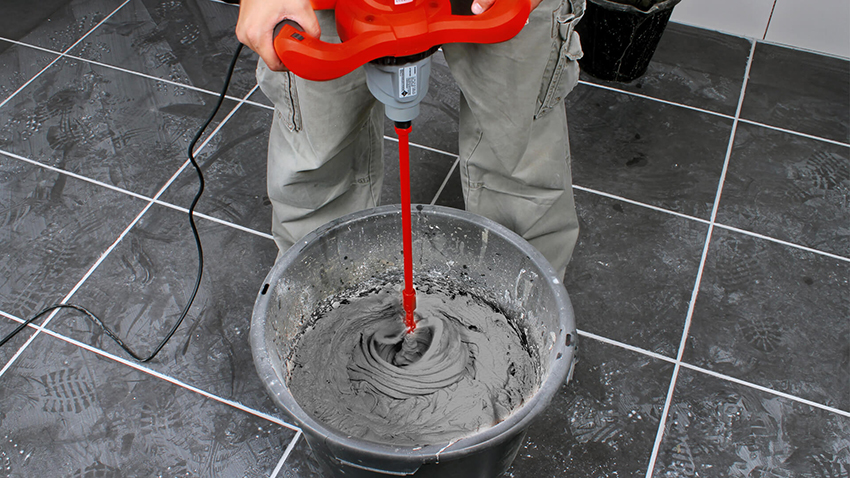 To connect concrete and water glass, you must use a construction mixer To connect concrete and water glass, you must use a construction mixer