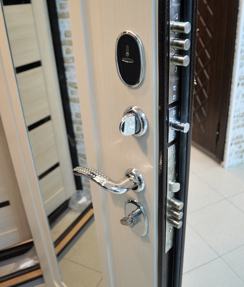 A door with a mirror will cost more than the same design without it A door with a mirror will cost more than the same design without it