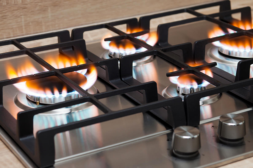 Stainless steel gas hobs are resistant and durable Stainless steel gas hobs are resistant and durable