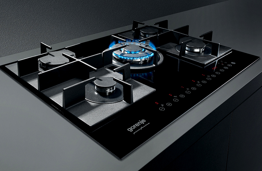 Hobs can be mechanical or touch control Hobs can be mechanical or touch control