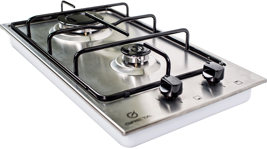 The most popular two-burner hob manufacturers are Hansa, Bosch and Gorenje. The most popular two-burner hob manufacturers are Hansa, Bosch and Gorenje.