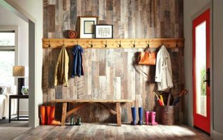 Wall hanger in the hallway: a visiting card of every home