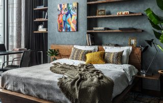 Double bed: photos of traditional and exclusive options