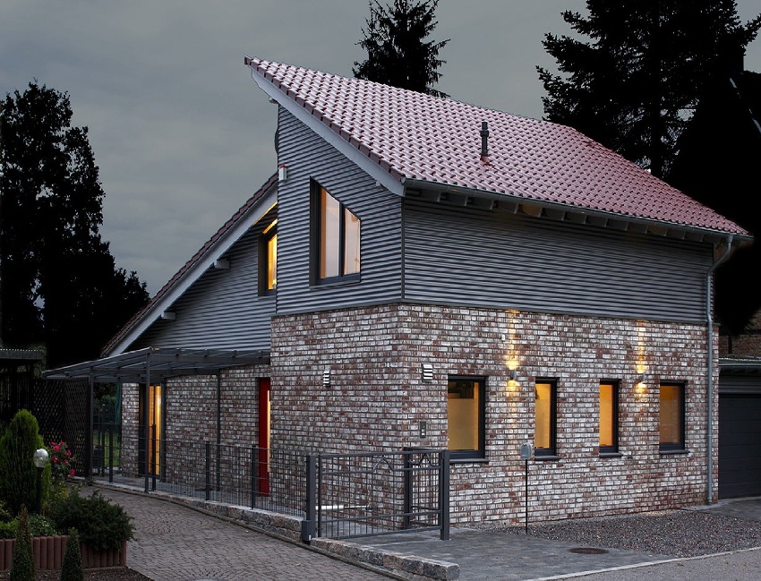 Modern European-style houses are a combination of practicality and comfort Modern European-style houses are a combination of practicality and comfort