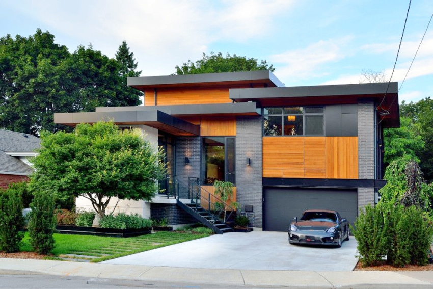One-story brick houses lose in comparison with presentable two-story buildings One-story brick houses lose in comparison with presentable two-story buildings