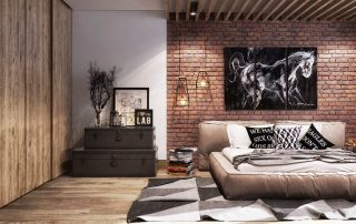 Loft-style wallpaper: a non-standard approach to creating an exquisite interior