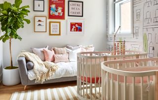 Furniture in the nursery: photos of interiors and individual elements