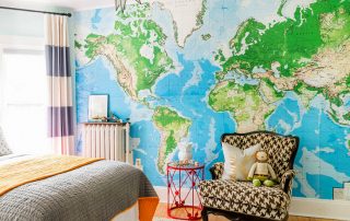 Wallpaper for the nursery: creating a bright, original and unobtrusive design