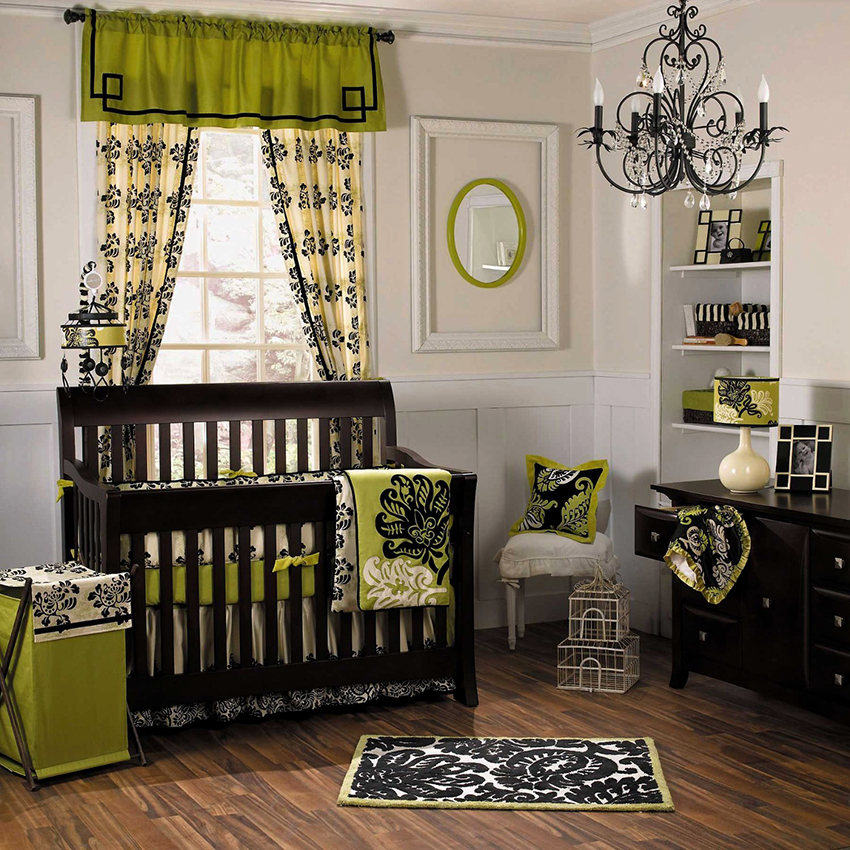 Curtains and curtains should fit into the overall interior of the nursery Curtains and curtains should fit into the overall interior of the nursery