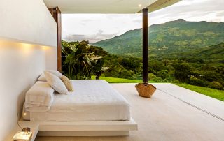 Bed without headboard: modern design of the sleeping bed