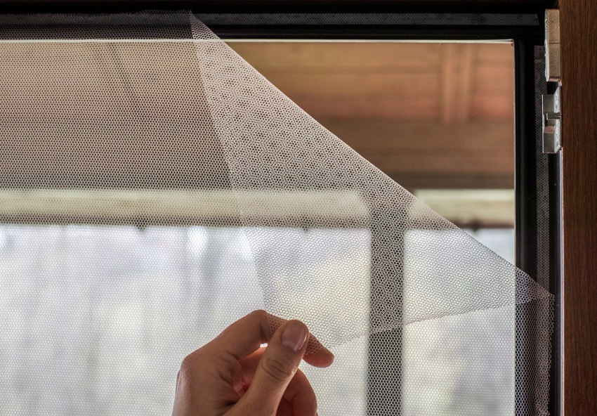 The simplest product is considered to be a mosquito net on adhesive tape. The simplest product is considered to be a mosquito net on adhesive tape.